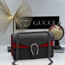 Gucci Dionysus Small Shoulder Bag Black Pink Gucci Dionysus Small Shoulder Bag Black Pink