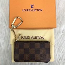 Louis Vuitton Key And Pounch Damier Ebene